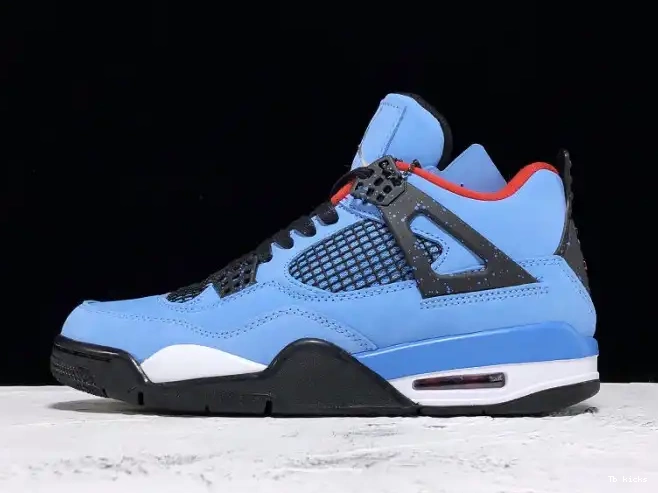 Rep TBK Cactus 308497-406 x Air 4 Jordan Scott Travis Jack 0508